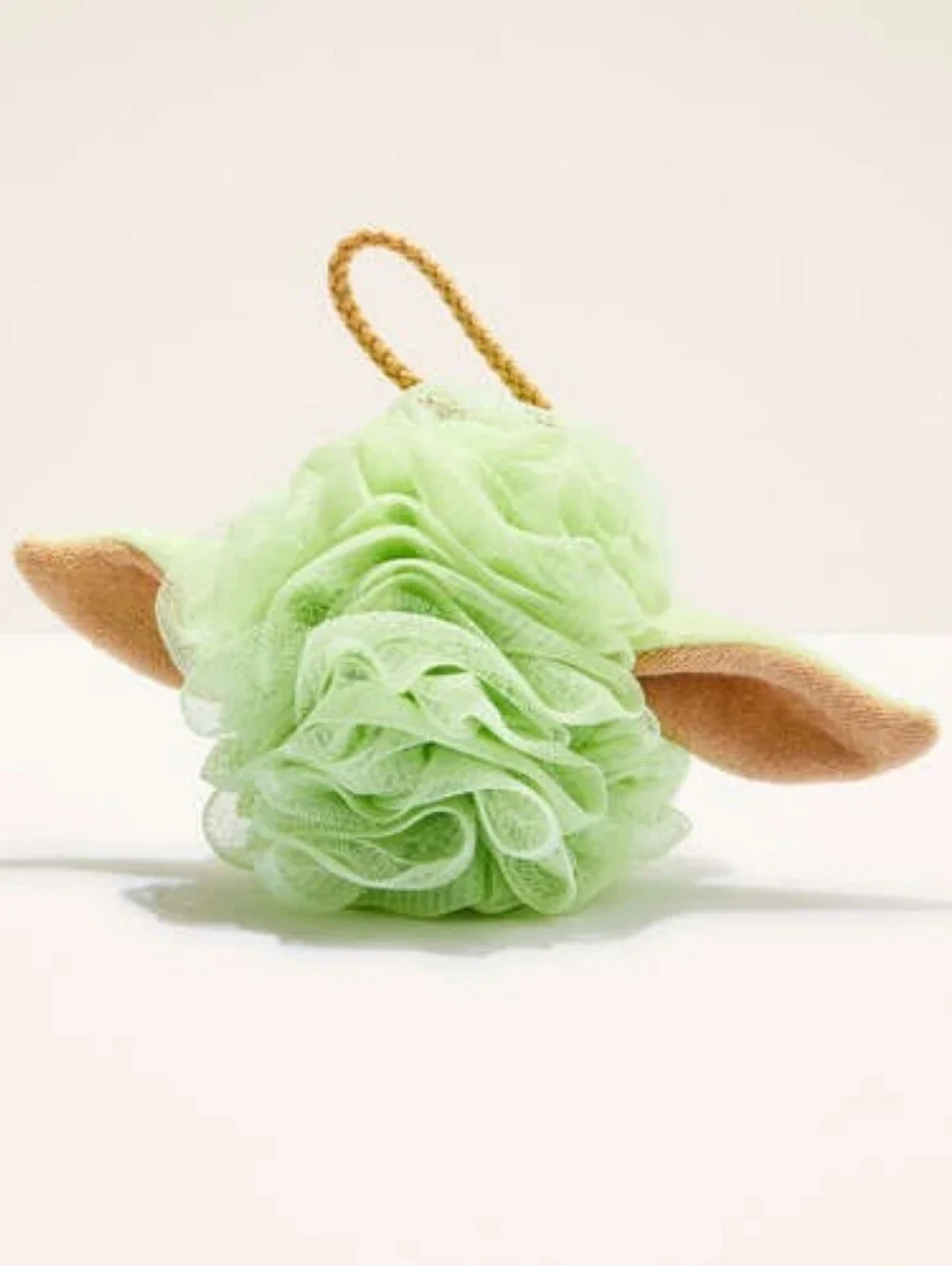 Disney Grogu Bath Pouf Loofah Sponge with Ears